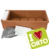 Orto urbano colore terracotta