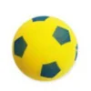Pallone calcio in gommapiuma diam.cm.20, bicolore