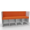 Panca Zioxi Reading Nook 148x45x76h cm (3 posti) - SQUASH ITA05
