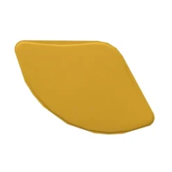 Pannello a petalo a parete fonoassorbente - 143,7x4x82H cm color giallo