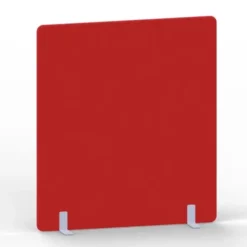 Pannello fonoassorbente 140x180H con piedini (mod. Silenzio) - ROSSO