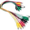 PASCO Cavetti con Morsetti a Coccodrillo 10 pz EM-8634