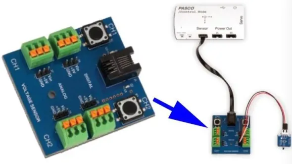 PASCO Scheda di espansione per //control.Node PS-3349