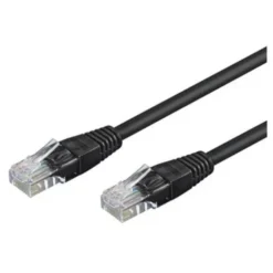 Patch cord Cat. 6A 3 mt Nero UTP