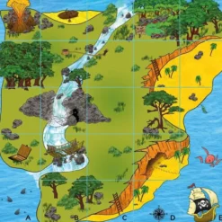 Percorso per Bee-Bot e Blue-Bot: l'isola del tesoro