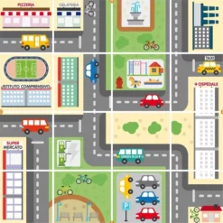 Percorso per Bee-Bot e Blue-Bot - Mappa della città