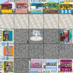 Percorso per Bee-Bot e Blue-Bot: piazza del mercato