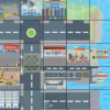 Percorso per Bee-Bot e Blue-Bot: trasporti e industria