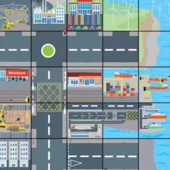 Percorso per Bee-Bot e Blue-Bot: trasporti e industria