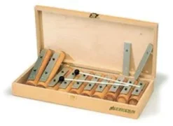 Piastre sonore alto - 10 note con scatola in legno