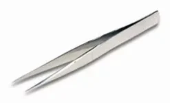 Pinzetta in Acciaio con punte diritte sottili 105 mm