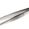 Pinzetta in Acciaio con punte ricurve sottili 125 mm