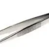 Pinzetta in Acciaio con punte ricurve sottili 140 mm