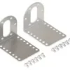 Pololu Stamped Aluminum L-Bracket Pair for 37D mm Metal Gearmotors