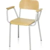 Poltroncina docente in faggio