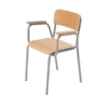 Poltroncina insegnanti in faggio H46