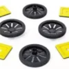 POLYDRON MAGNETICI - SET AGGIUNTIVO RUOTE