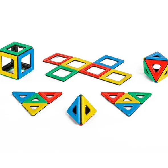 POLYDRON MAGNETICI - SET BASE (32 PEZZI)