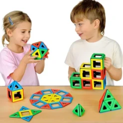 Polydron Magnetici - Set per la classe (96 pezzi)