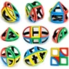 Polydron Magnetici - Set sfera per la classe (72 pezzi)