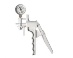 Pompa per vuoto manuale con vacuometro