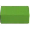 POUF RETTANGOLARE 84x42x35H - VERDE PERA - ECOPELLE IGNIFUGA