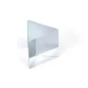 Prisma di vetro crown, 60°, 30 mm x 30 mm