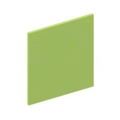 Protezione murale PVC 100x4x120H cm color lime