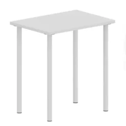 Quadro - tavolo quadrato primaria Latte - 65X65X64h cm