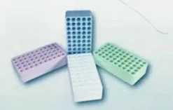 Scatola di cartone per porta-provette di polistirene
