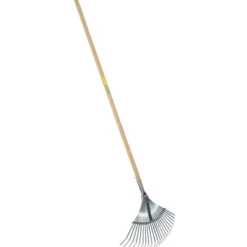 Scopa 22 denti regolabile con manico cm 130