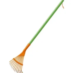 Scopetta per foglie per bambini con manico cm 85