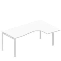 Scrivania compatta Dx per composizione 180X120X76