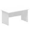 Scrivania con gonna 140x80x76H color BIANCO