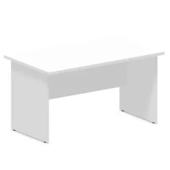 Scrivania con gonna 140x80x76H color BIANCO
