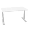 Scrivania Idea+ con gamba a T - Dim. 80x60x76h cm color noce
