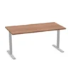 Scrivania Idea+ con gamba a T - Dim. 160x80x73h cm NOCE