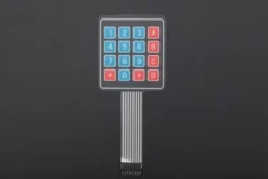 Sealed Membrane 4*4 button pad with sticker