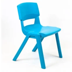 Sedia Postura Plus H43 cm - Aqua Blue
