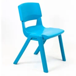 Sedia Postura Plus H35 cm - Aqua Blue