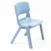Sedia Postura Plus H38 cm - Azzurro talco