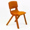 Sedia Postura Plus H31 cm - Mandarino frizzante