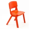 Sedia Postura Plus H43 cm - Rosso papavero
