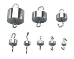 Serie di otto masse con 2 ganci