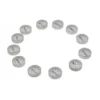 Set di 12 bussole diam. 25mm