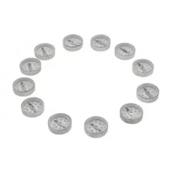 Set di 12 bussole diam. 25mm