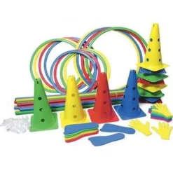 Set di 72 pezzi assortiti per psicomotricità
