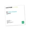 Set 20 Fogli Clear (1mm PETg)