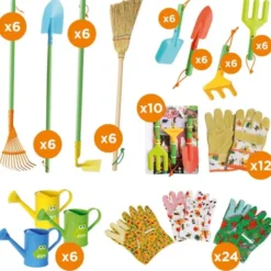 Set per la classe strumenti giardino