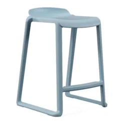 Sgabello Postura Plus H68,5 cm - Azzurro talco